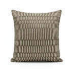 A&L °84 Brown Geometric Cushion Cover - Woven Scatter Cushion