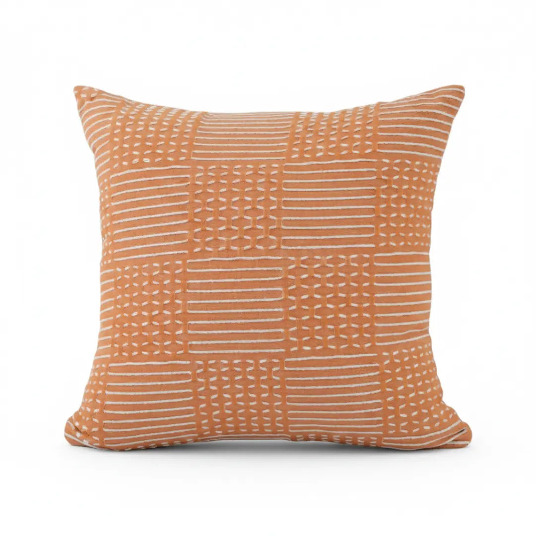 A&L °86 Geometric Textured Cushion Cover - Boho Sofa Throw Cushion