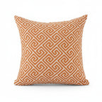 A&L °87 Geometric Greek Key Cushion Cover - Decorative Sofa Cushion