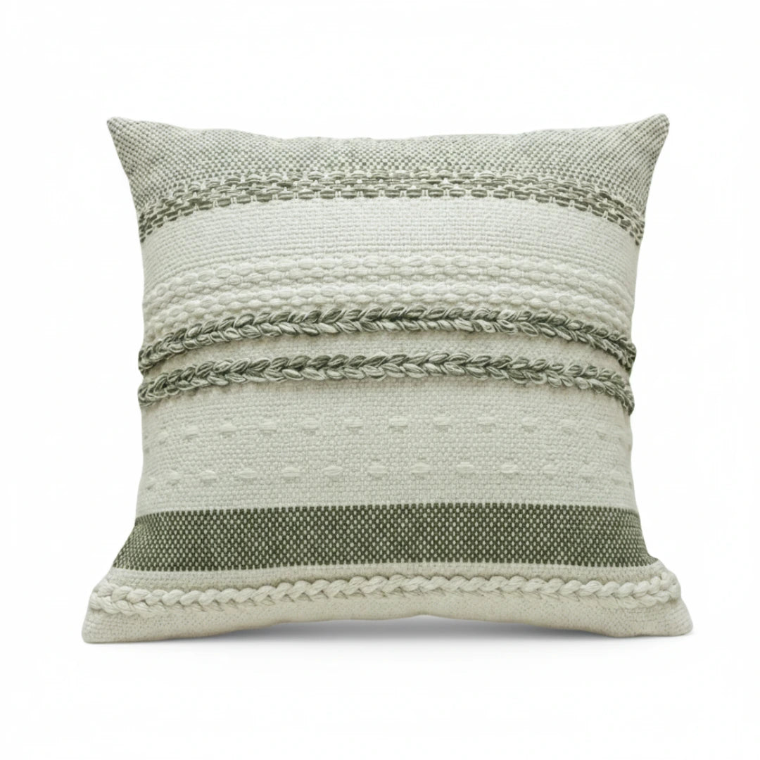 A&L °94 Boho Textured Cushion Cover - Striped Scatter Cushion for Sofa