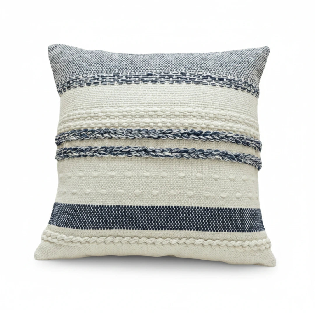 A&L °94 Boho Textured Cushion Cover - Striped Scatter Cushion for Sofa