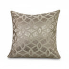 A&L °99 Gold Geometric Scatter Cushion Cover - Satin Sofa Throw Pillow