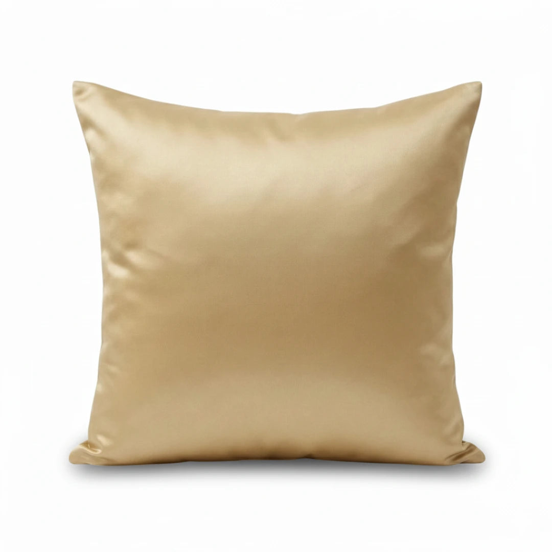 A&L °99 Gold Geometric Scatter Cushion Cover - Satin Sofa Throw Pillow