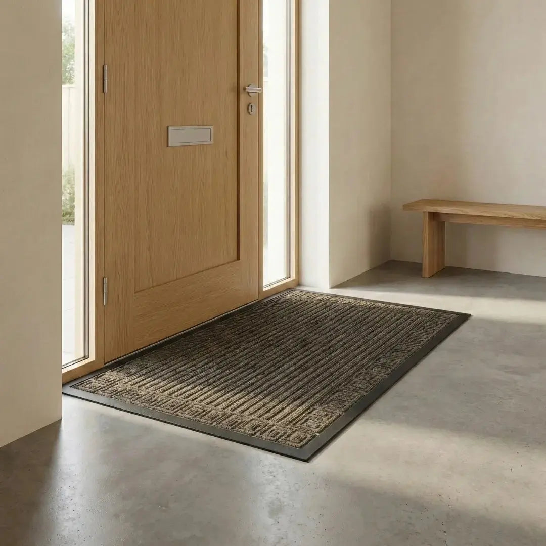 A&L Mat °08 Geometric Pattern Doormat - Non Slip