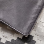 A&L °43 Velvet Cushion Cover – Zigzag Decorative Throw Pillow for Sofa