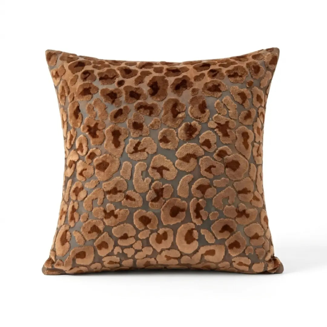A&L °179 Leopard Pattern cushion cover - Velvet Scatter Cushion
