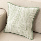 A&L °30 Decorative Scatter Cushion Cover – Leaf Textured Sofa Cushion