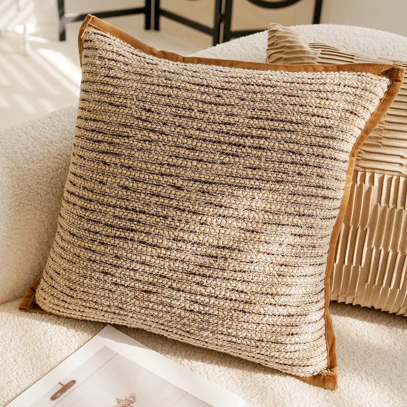 A&L °27 Woven Cushion Cover – Textured Modern Sofa Accent