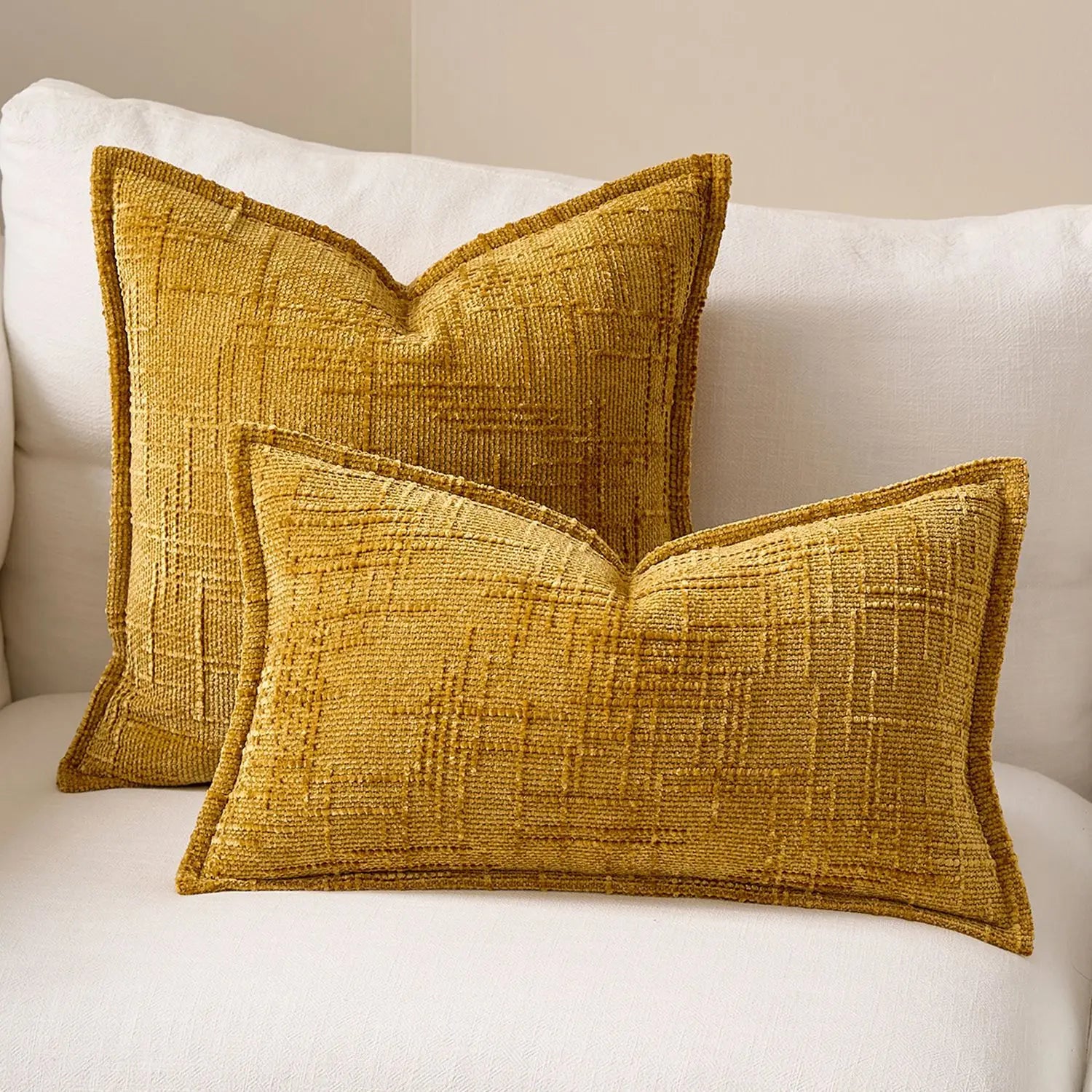 A&L °51 Textured Lumbar Scatter Cushion Cover - Decorative Cushion