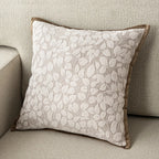 A&L °32 Leaf Scatter Cushion Cover – Modern Textured Throw Pillow