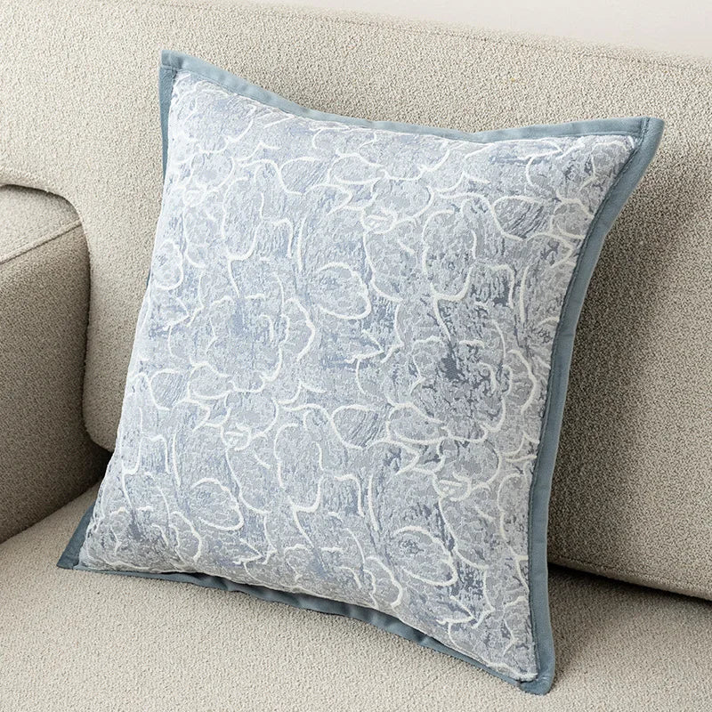 A&L °31 Textured Flower Cushion Cover – Decorative Sofa Cushion Design