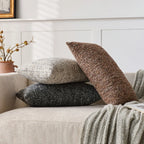A&L °49 Bouclé Lumbar Cushion Cover - Textured Scatter Cushions