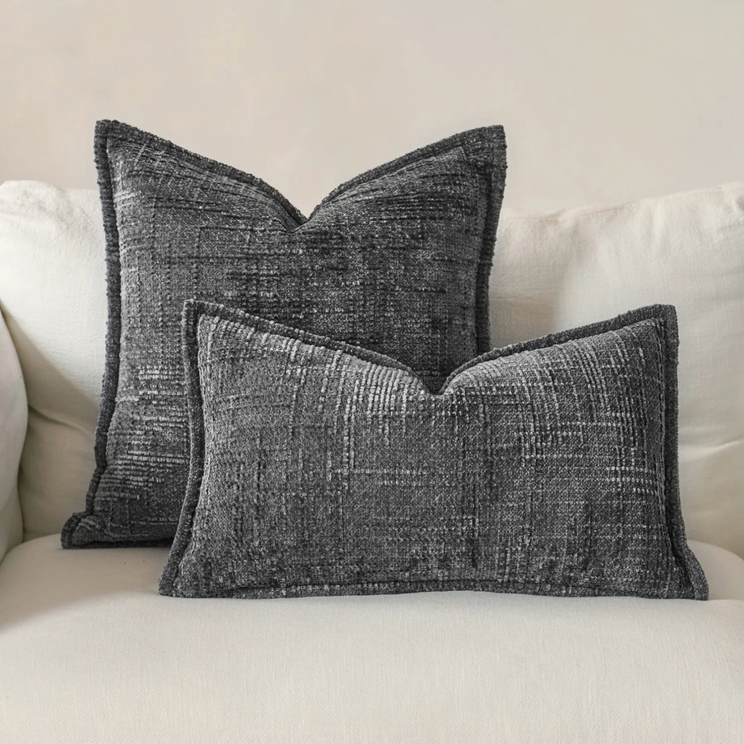A&L °51 Textured Lumbar Scatter Cushion Cover - Decorative Cushion