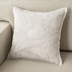 A&L °35 Throw Pillow Cushion Cover – Leaf Inspired Sofa Cushion