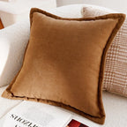 A&L °18 Soft Textured Cushion Cover – Decorative Herringbone Design