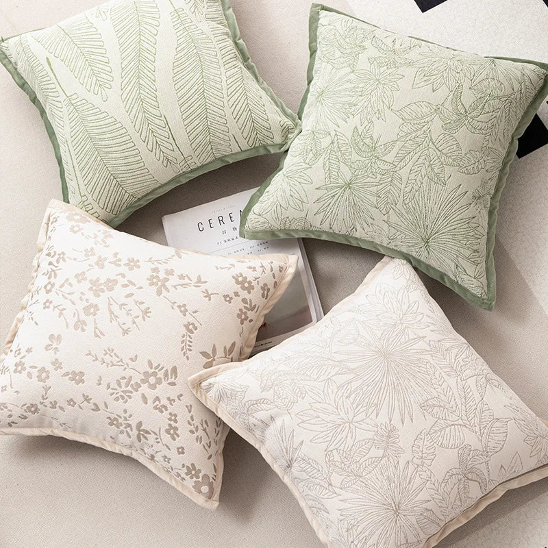 A&L °37 Botanical Cushion Cover – Decorative Scatter Cushion