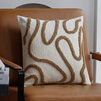 A&L °02 Cushion Cover - Tufted Boho Square Decorative Sofa Cushion